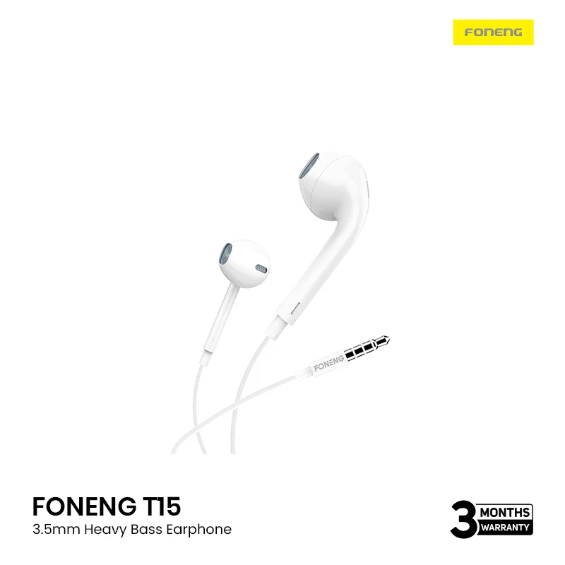FONENG T67 Type-C In-Ear Heavy Bass Wired Earphone